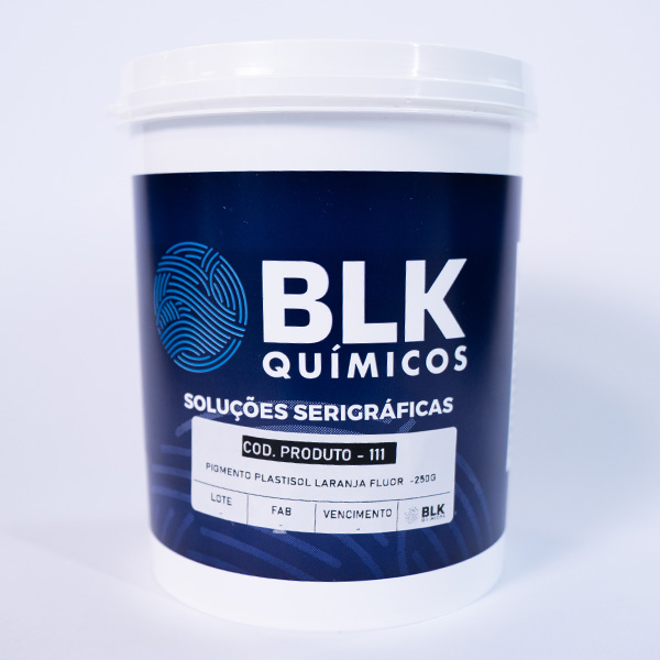 PIGMENTO PLASTISOL LARANJA FLUOR 250G