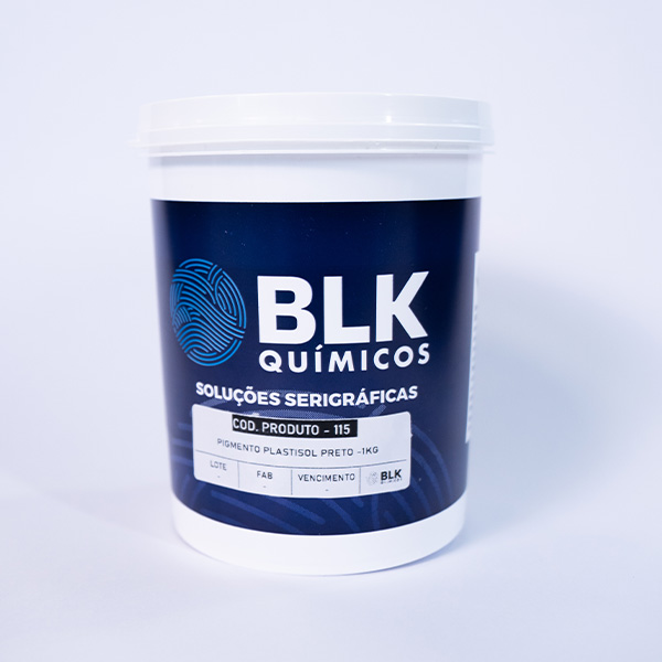 PIGMENTO PLASTISOL PRETO 1KG