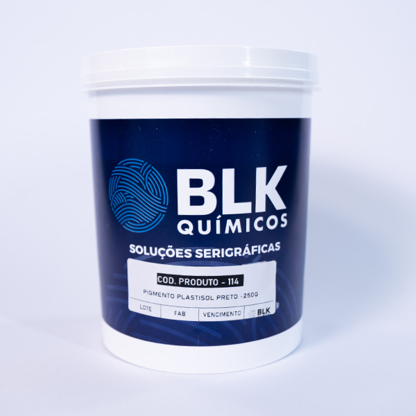 PIGMENTO PLASTISOL PRETO 250G
