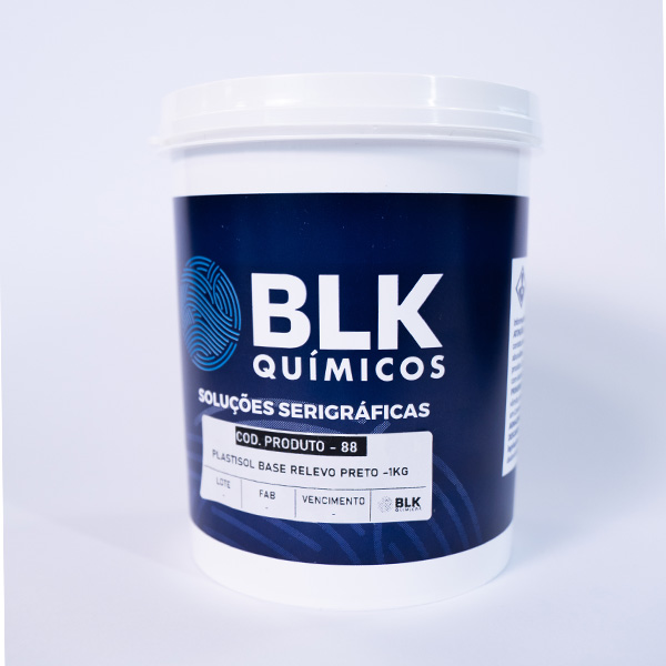 PLASTISOL BASE RELEVO PRETO