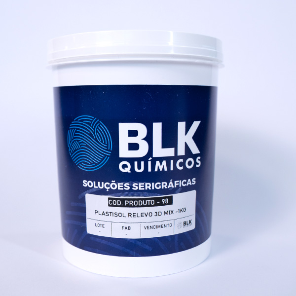 PLASTISOL RELEVO 3D MIX 1KG
