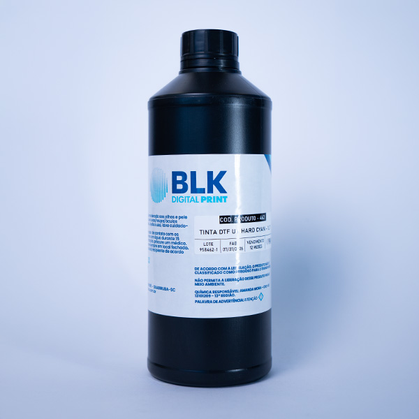 TINTA DTF UV HARD PRETA 1LT